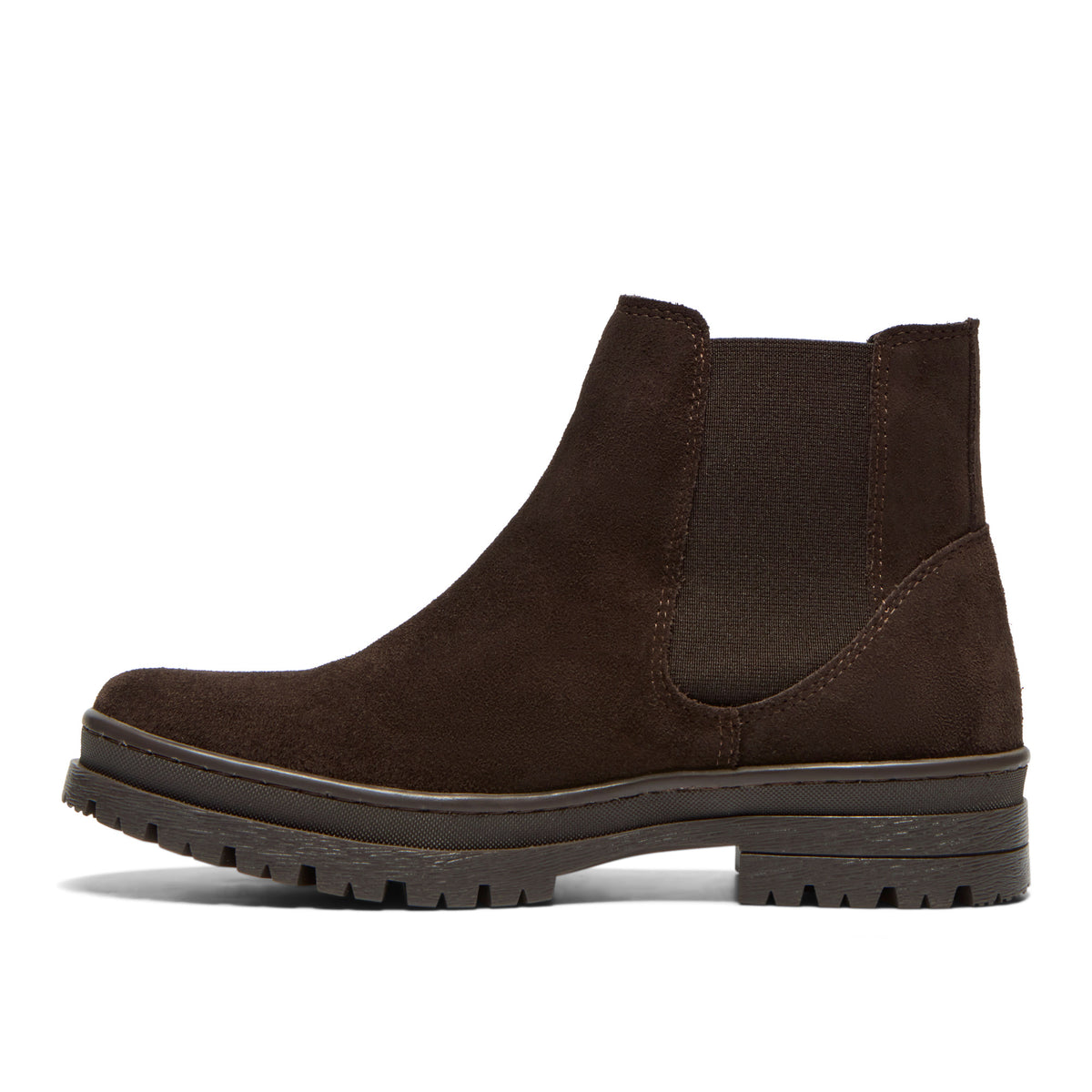 Lunara Brown Suede Ankle Boot