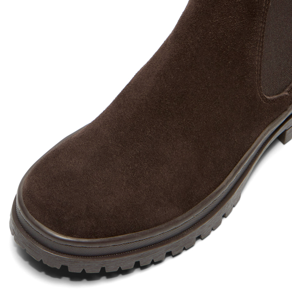 Lunara Brown Suede Ankle Boot