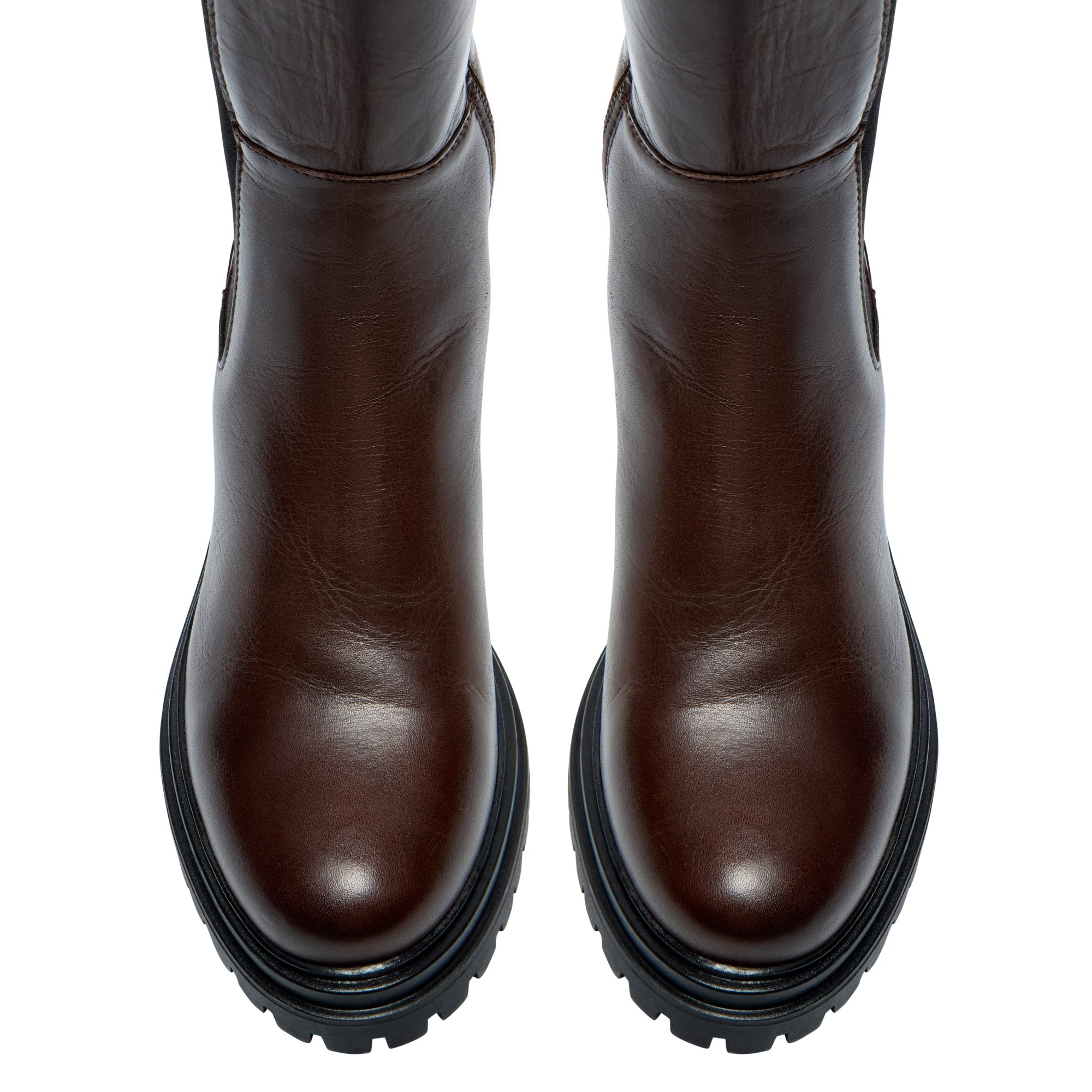 Morsica Brown Leather Ankle Boot