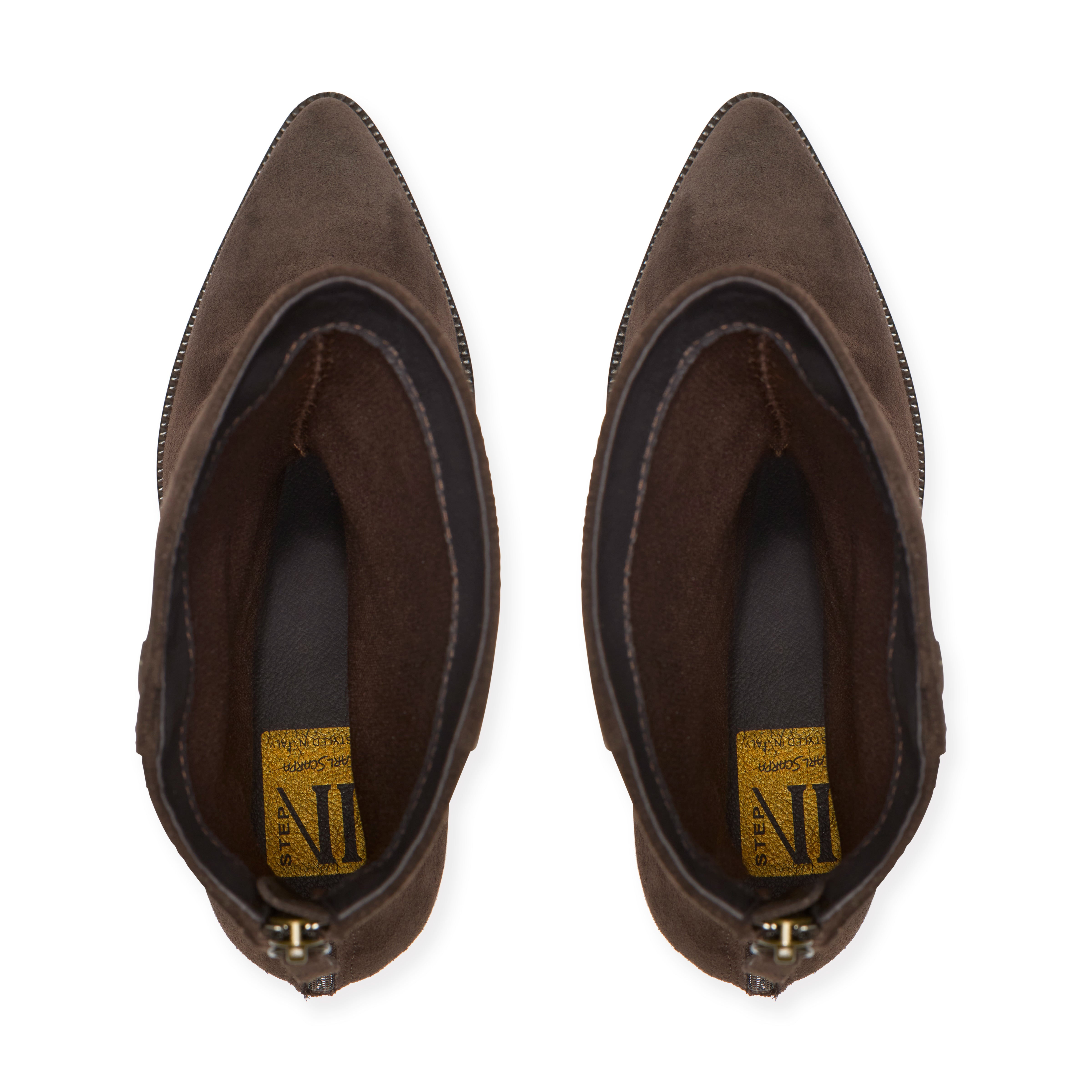 Nerissa Brown Suede Ankle Boot