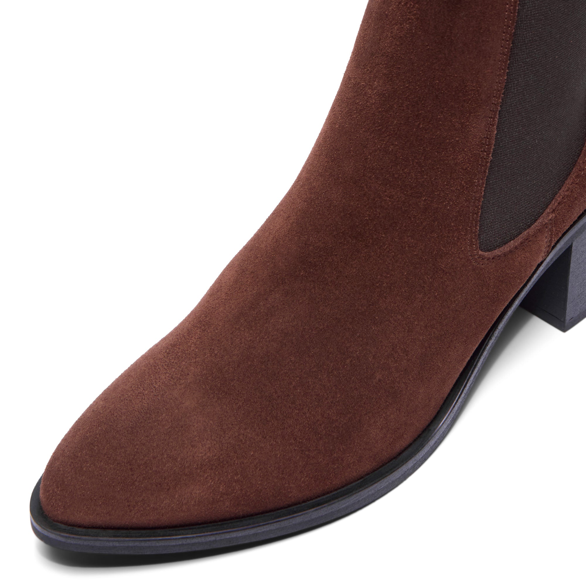 Olmia Brown Suede Ankle Boot