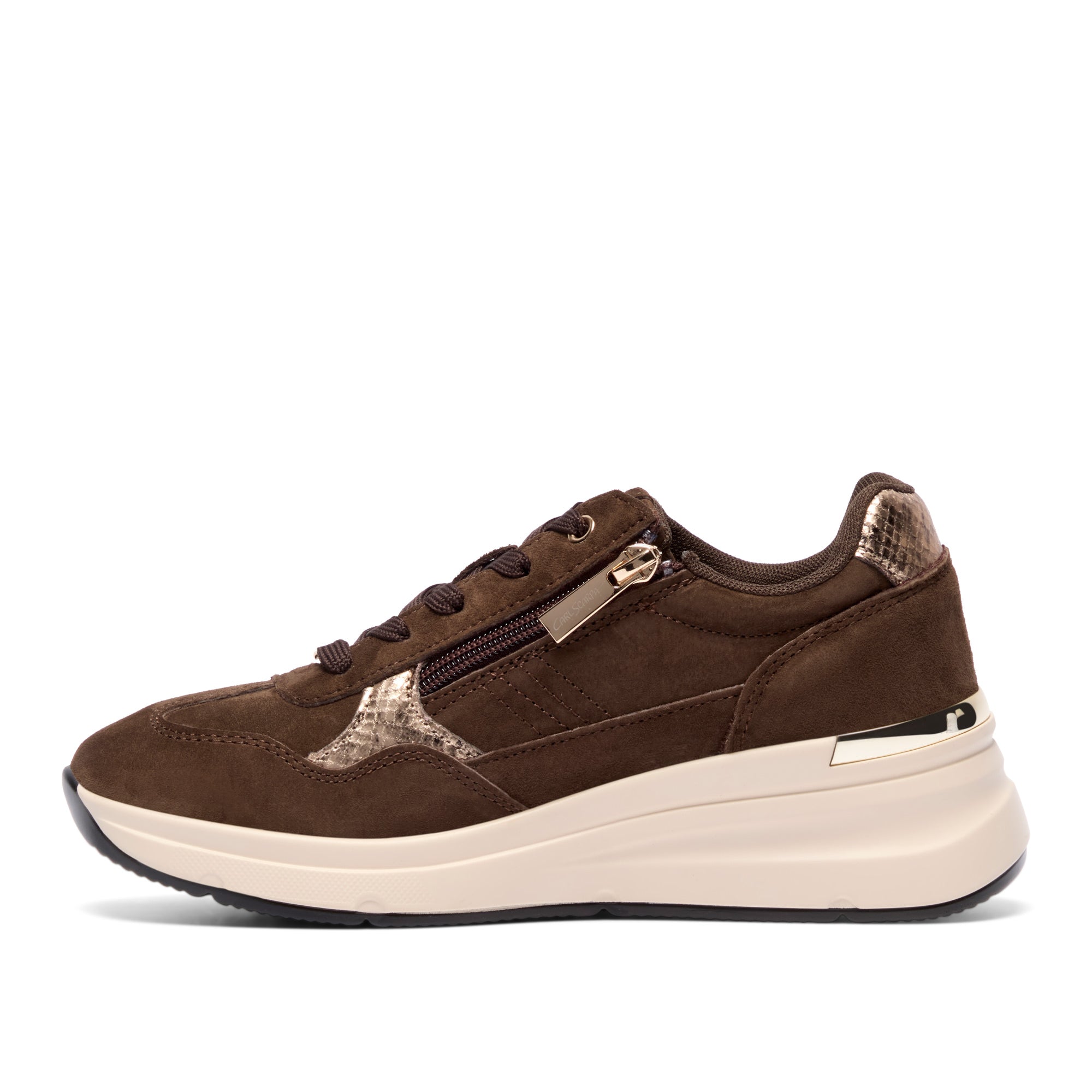 Mondiale Brown Suede Trainer