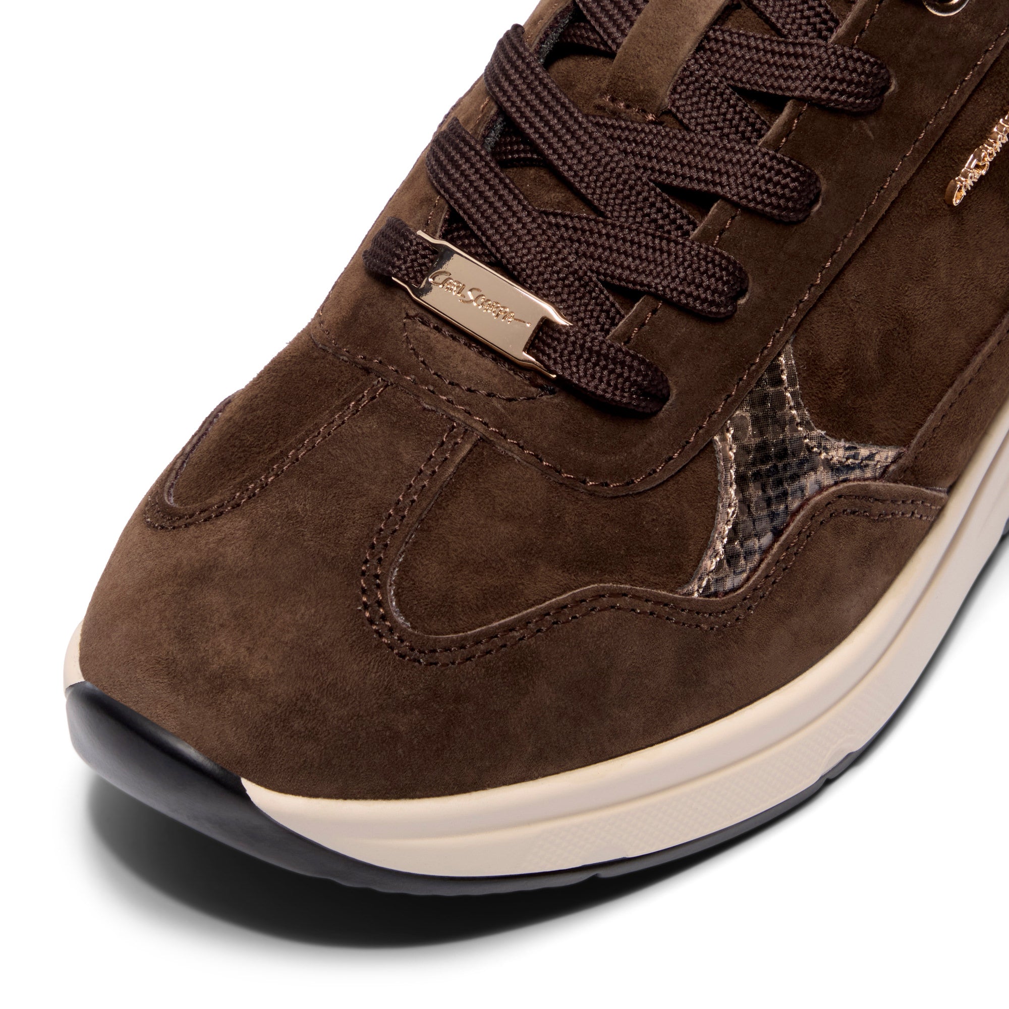 Mondiale Brown Suede Trainer