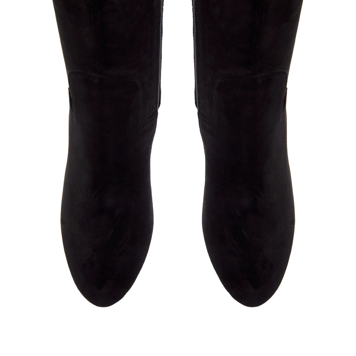 Castelli Black Suede Knee High Boots