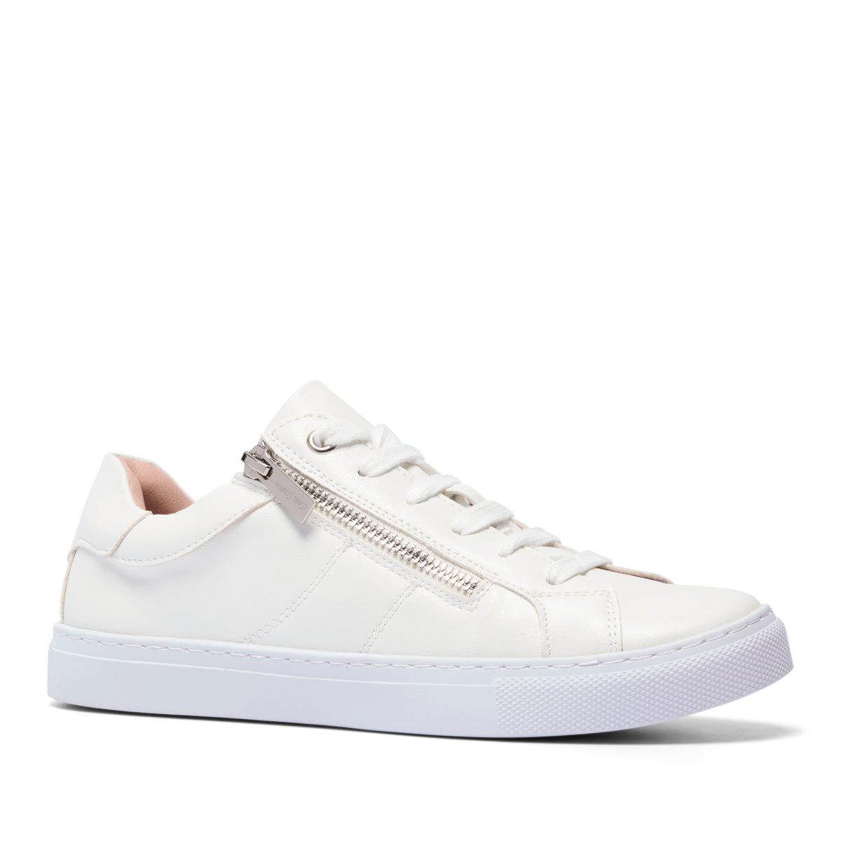 Olimpionica White Leather Trainer