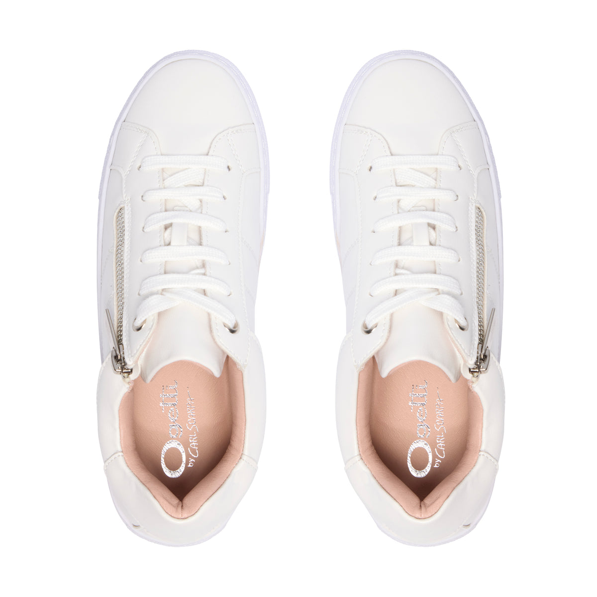 Olimpionica White Leather Trainer