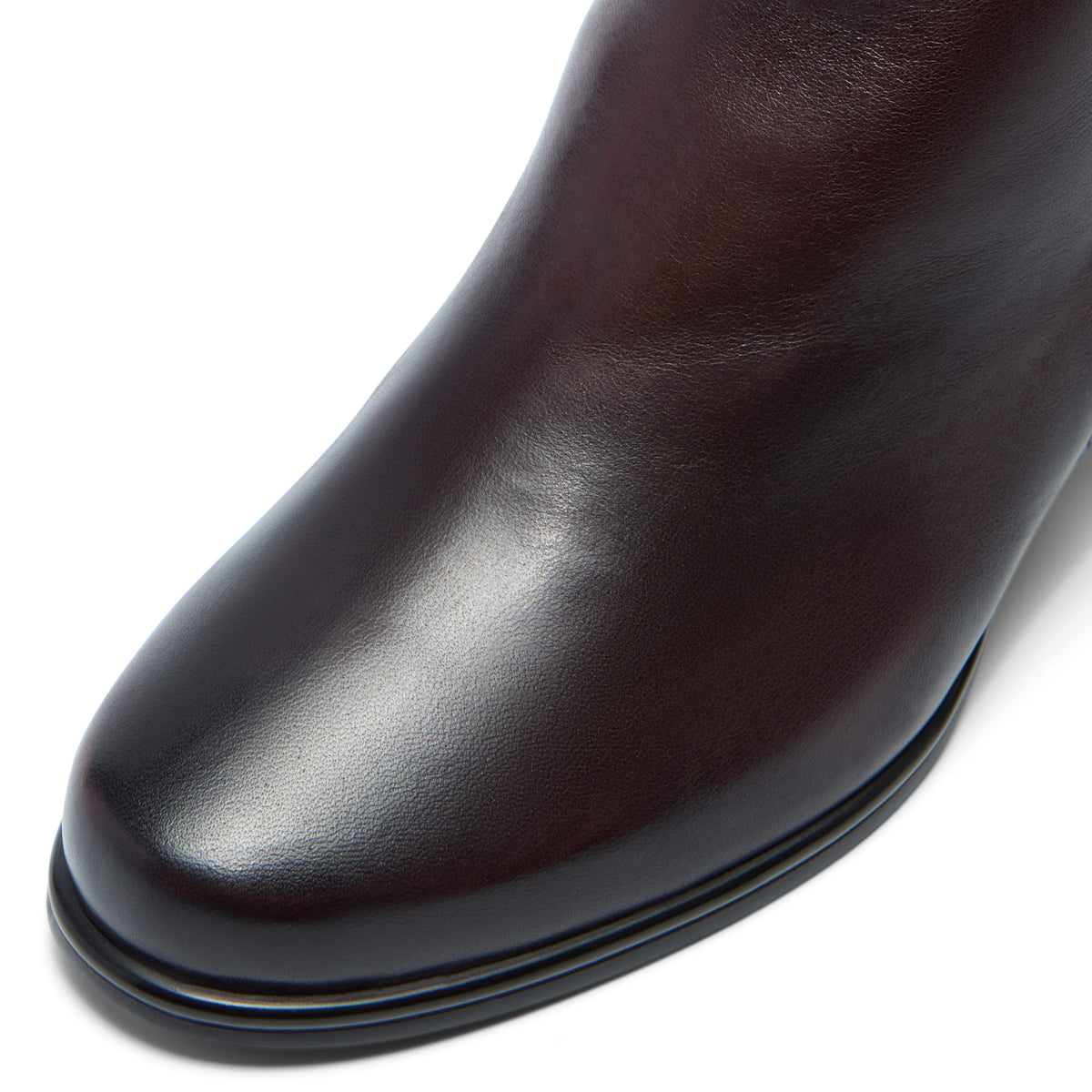 Catene Bordo Leather Ankle Boot