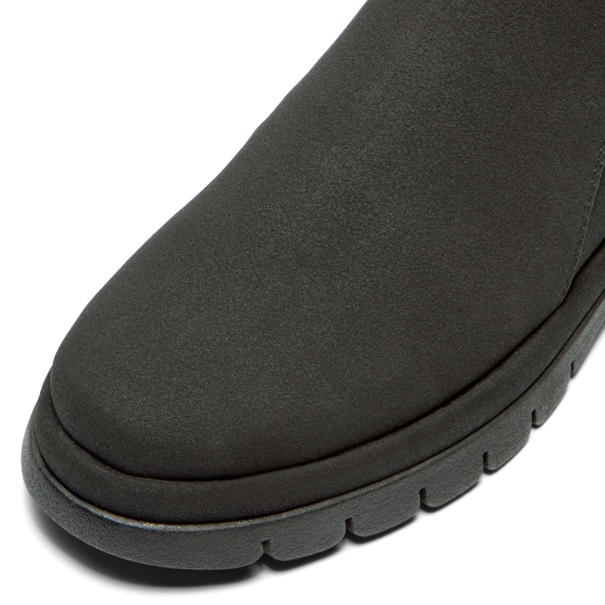Orabella Black Suede Ankle Boot