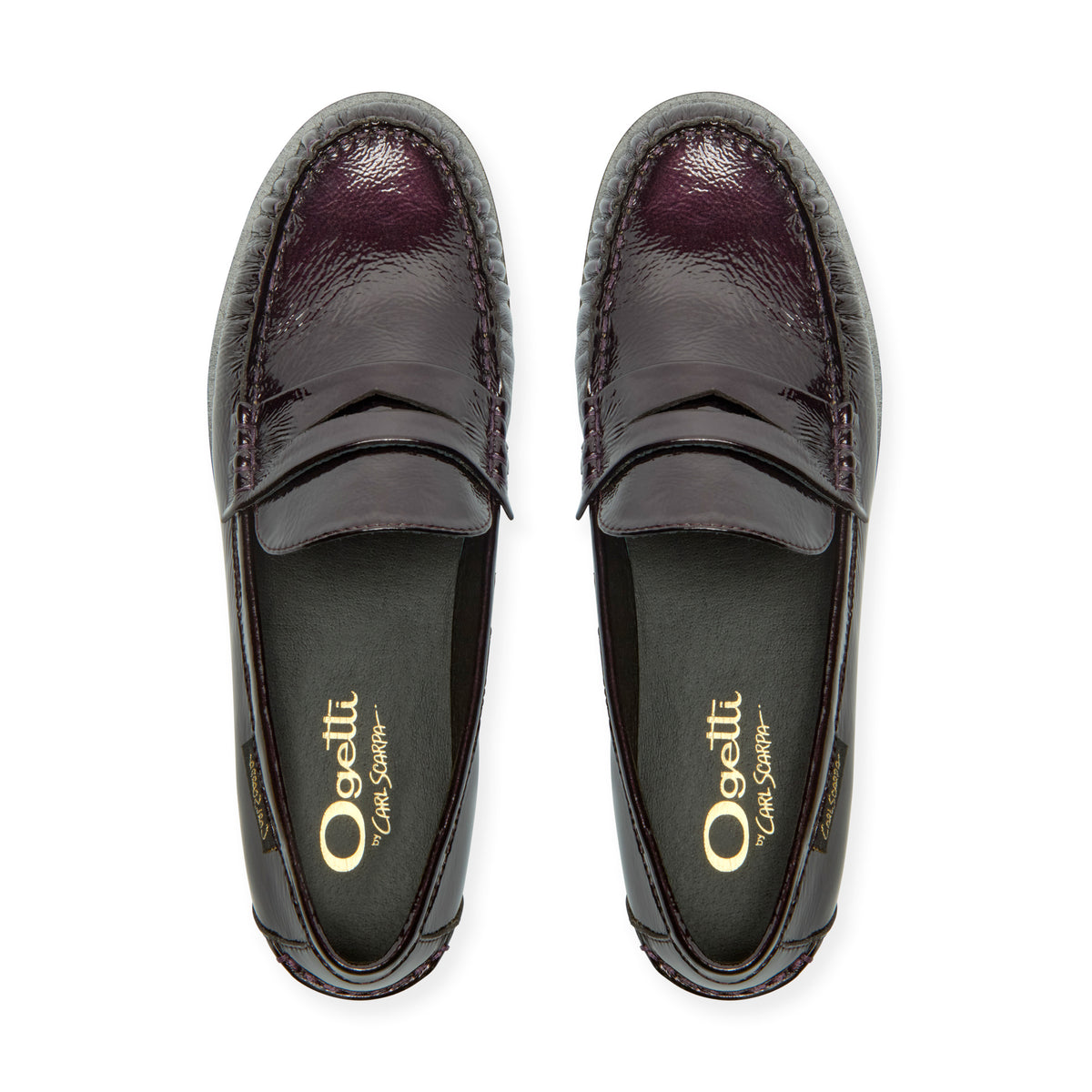 Carissa Bordo Patent Leather Loafer