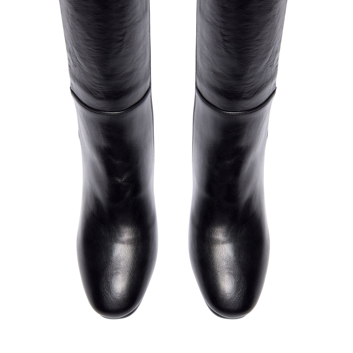Jilianna Black Knee High Boots
