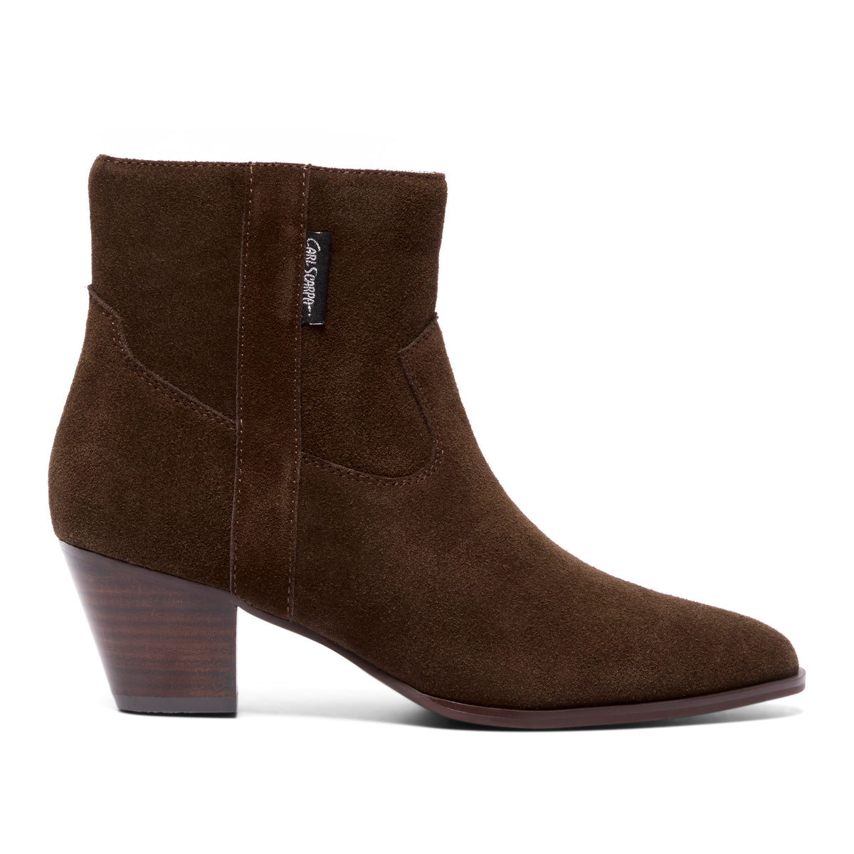 Iveria Brown Suede Ankle Boot