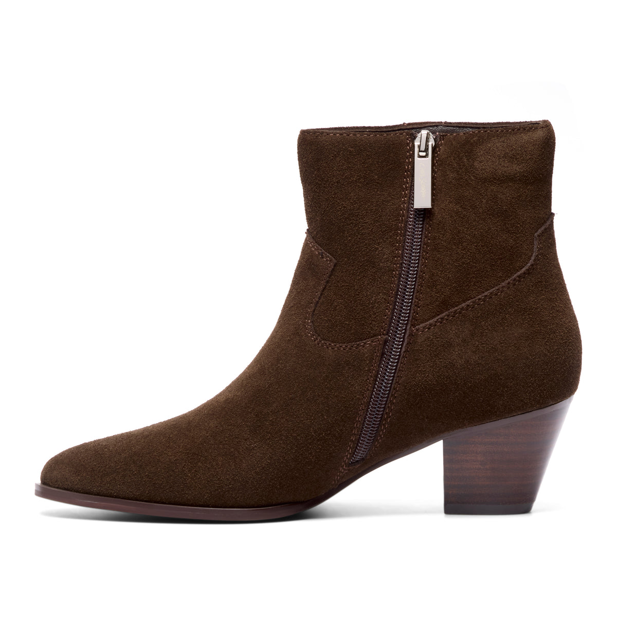 Iveria Brown Suede Ankle Boot