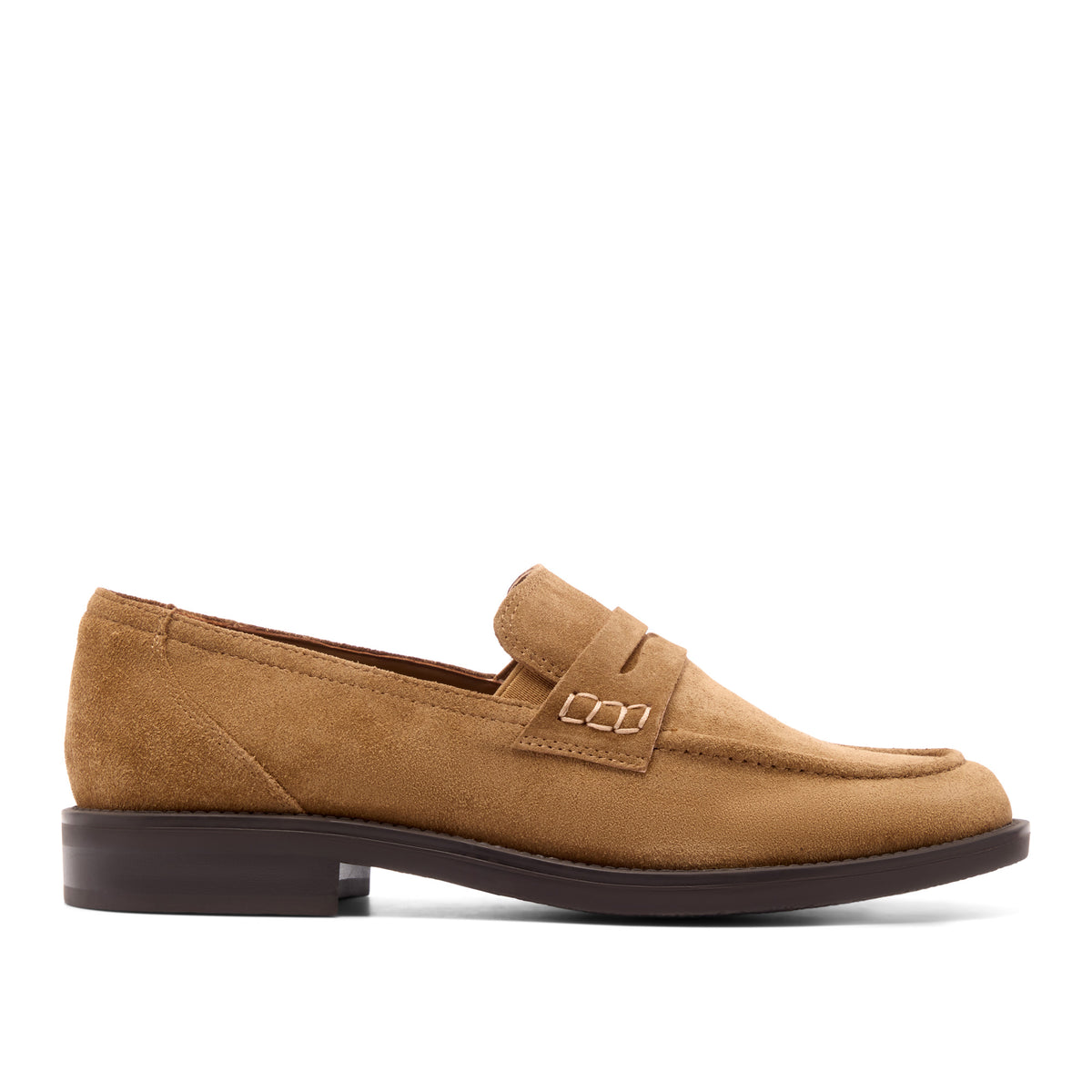 Marisse Tan Suede Loafer