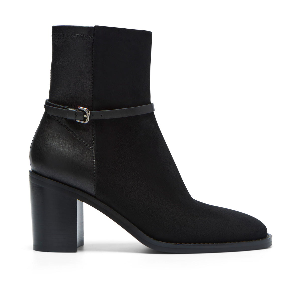 Pradalago Black Suede Ankle Boot