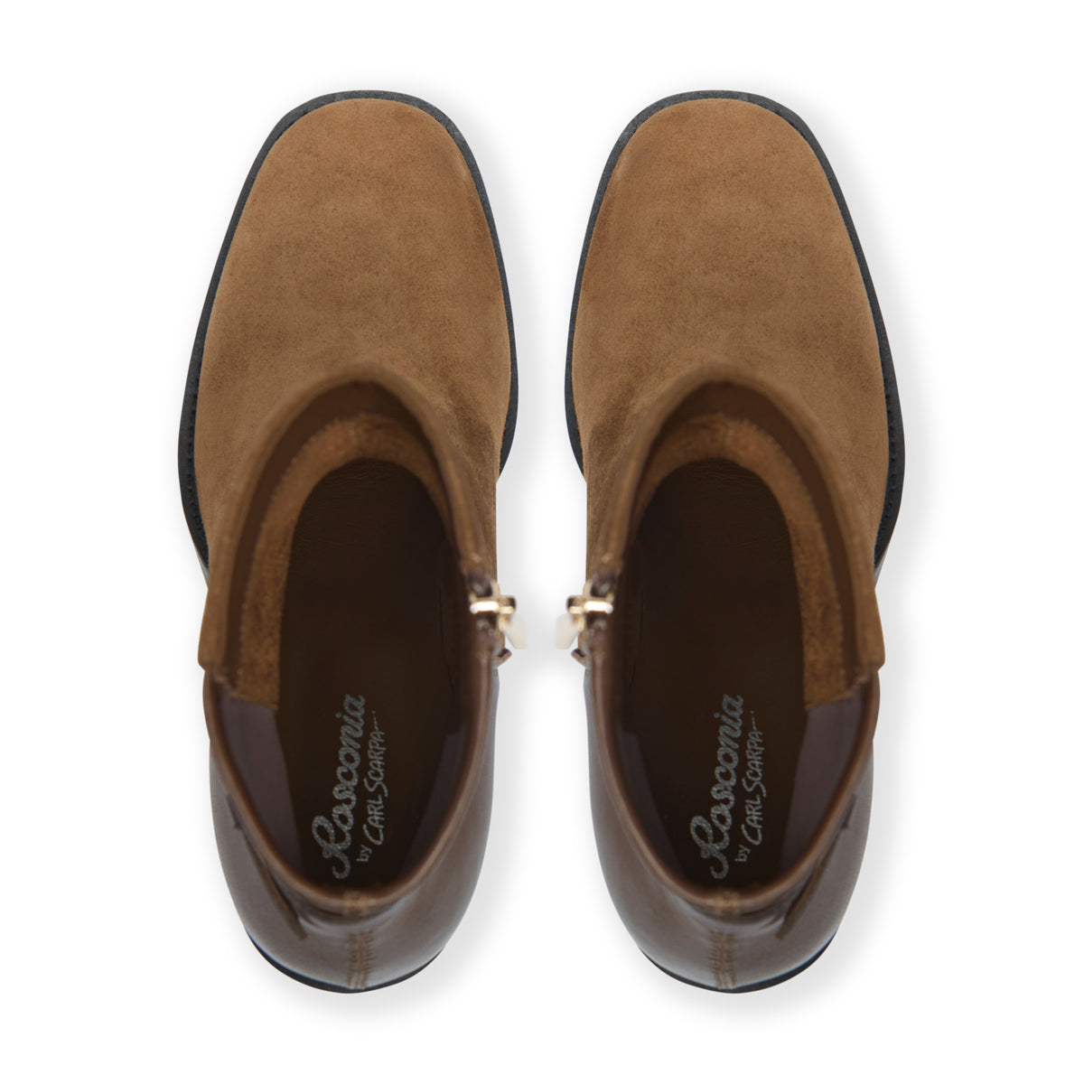 Pradalago Tan Suede Ankle Boot