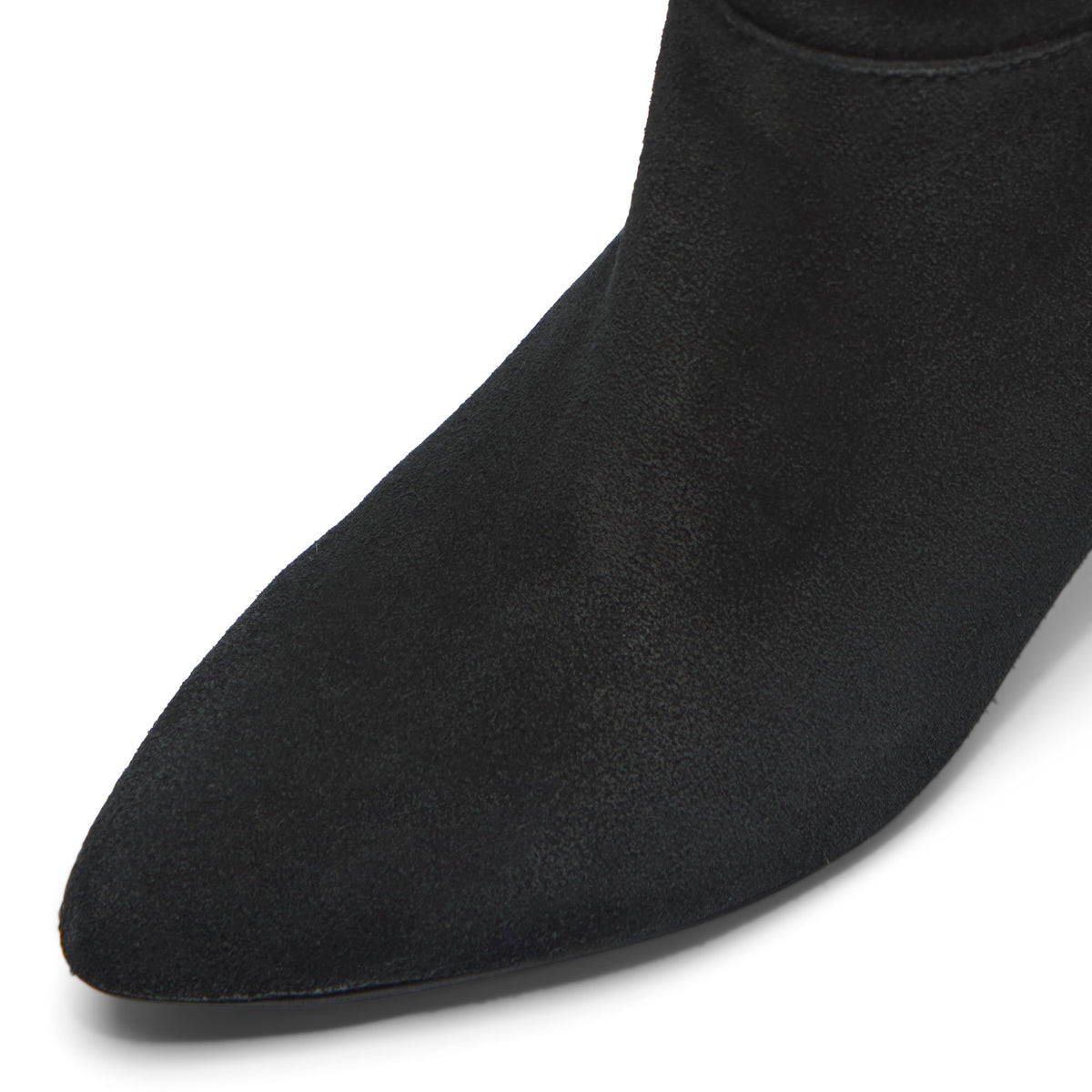 Olivetti Black Suede Ankle Boot