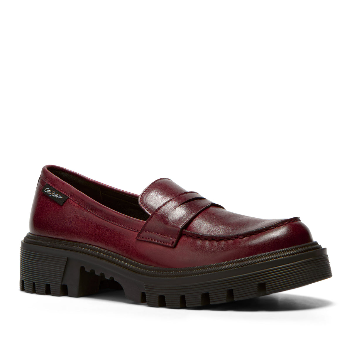 Diavolo Bordo Leather Chunky Loafer