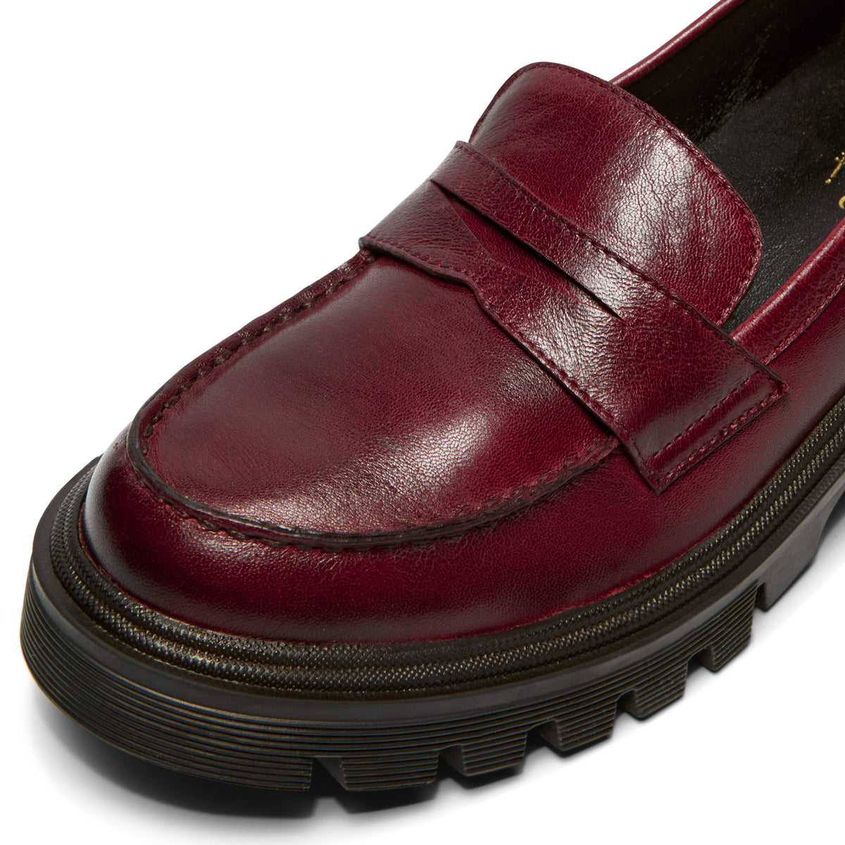 Diavolo Bordo Leather Chunky Loafer