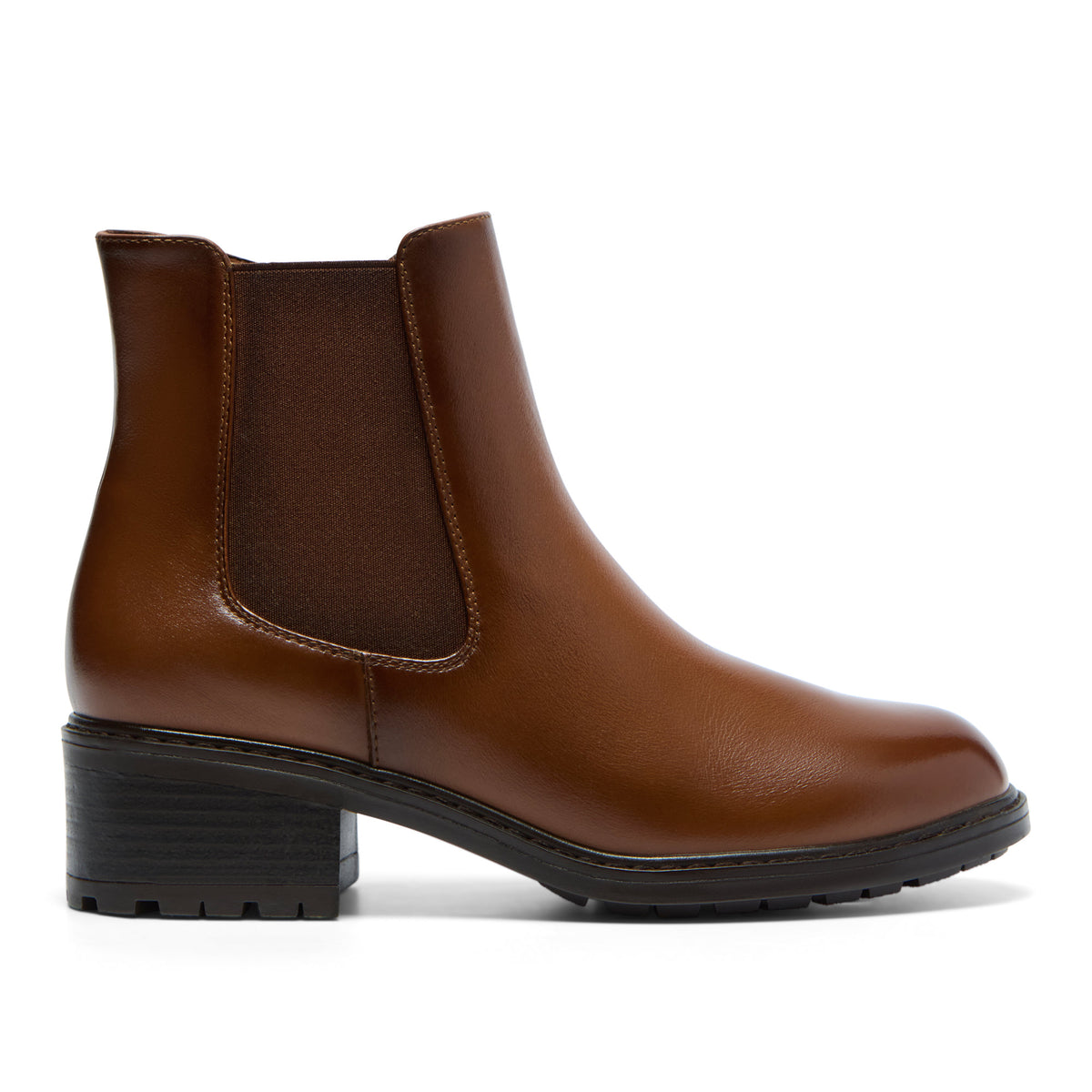 Rabatana Tan Leather Ankle Boot