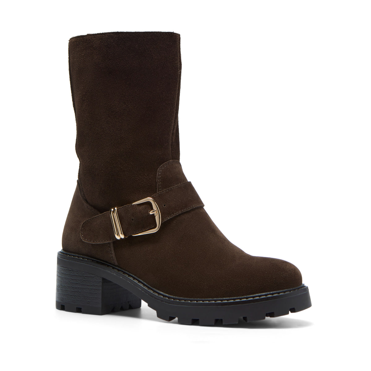 Onetta Brown Suede Ankle Boot