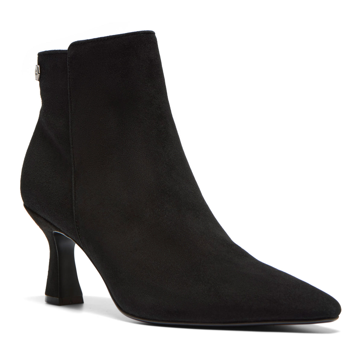 Trentina Black Suede Ankle Boot