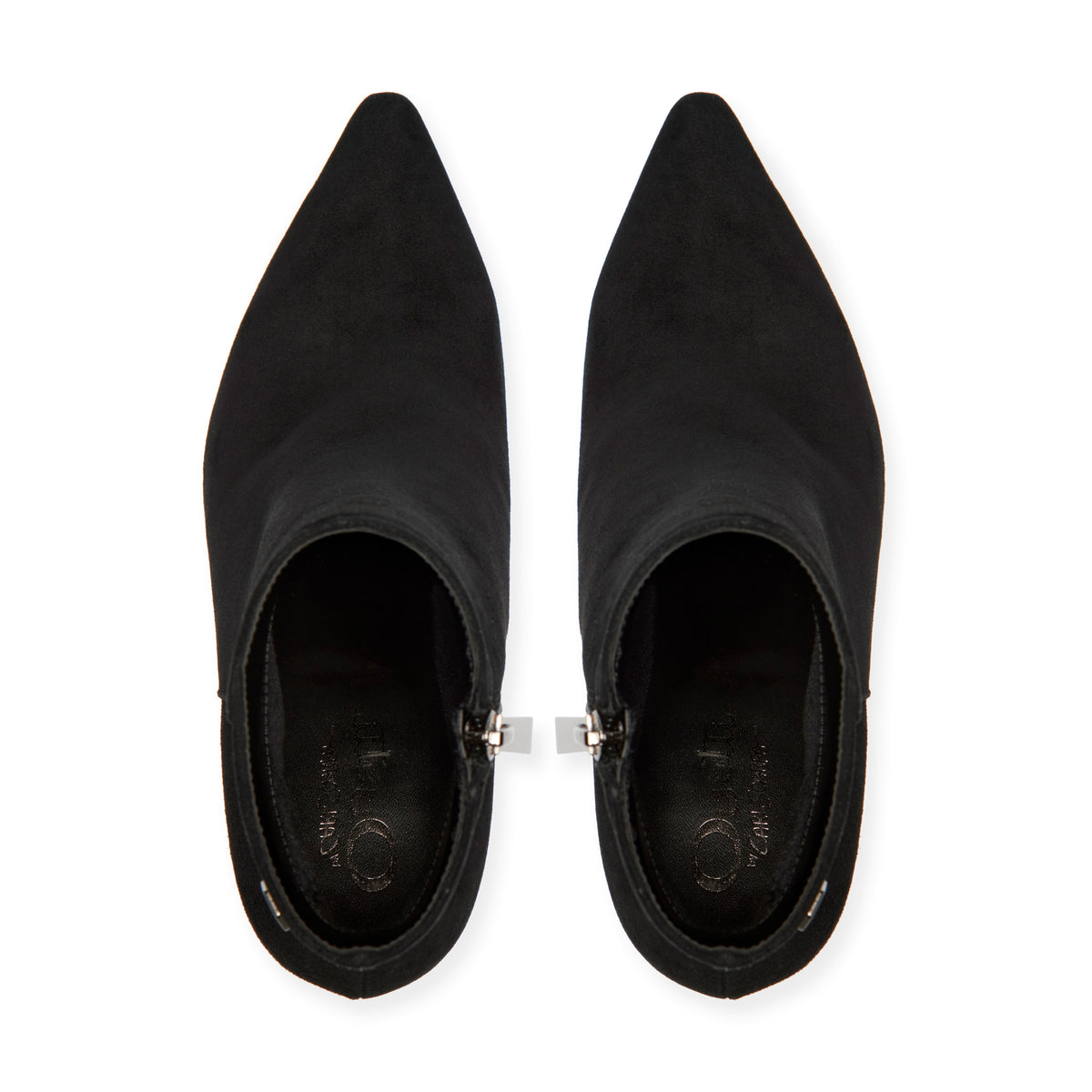 Trentina Black Suede Ankle Boot