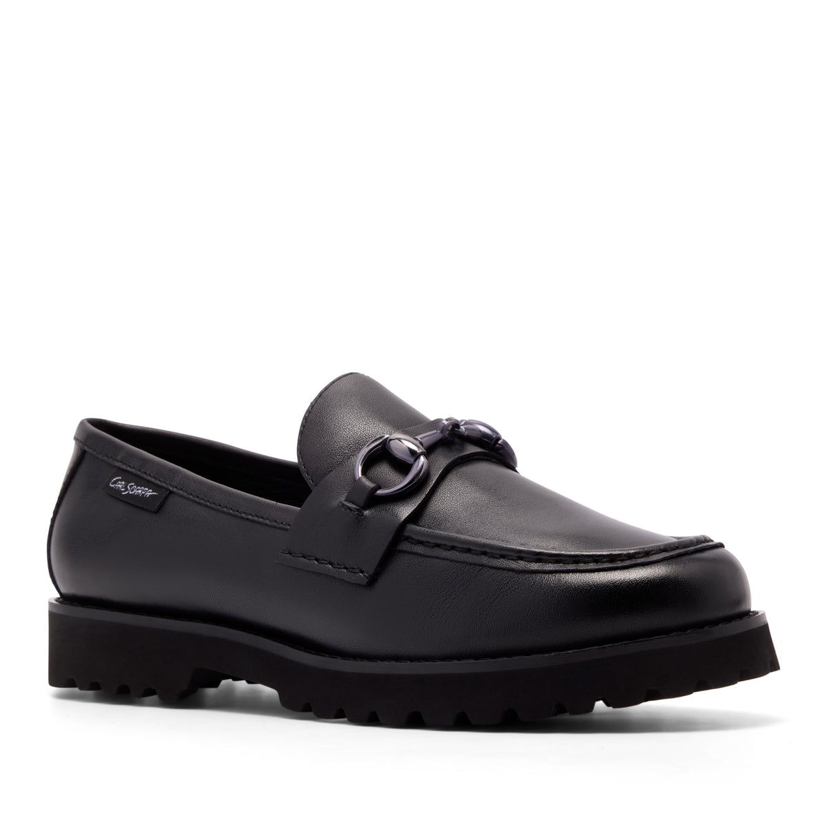Diletta Black Leather Loafer