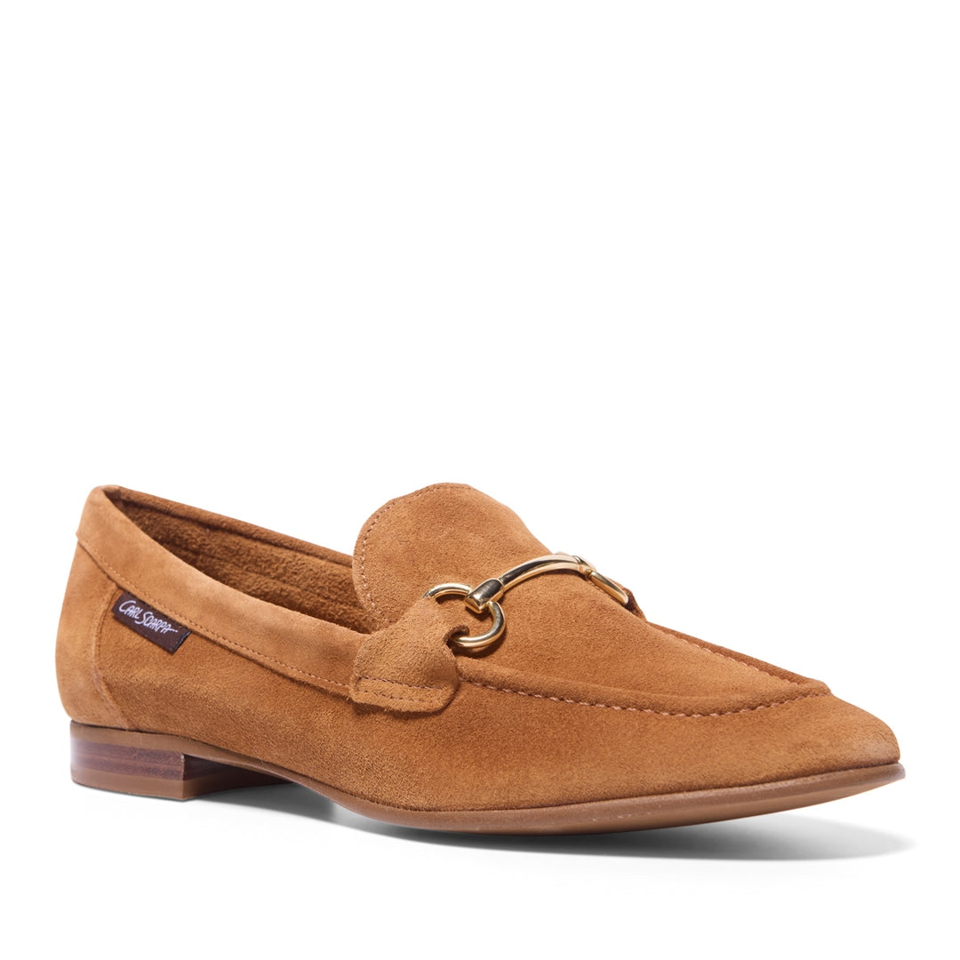Arlie Tan Suede Loafers
