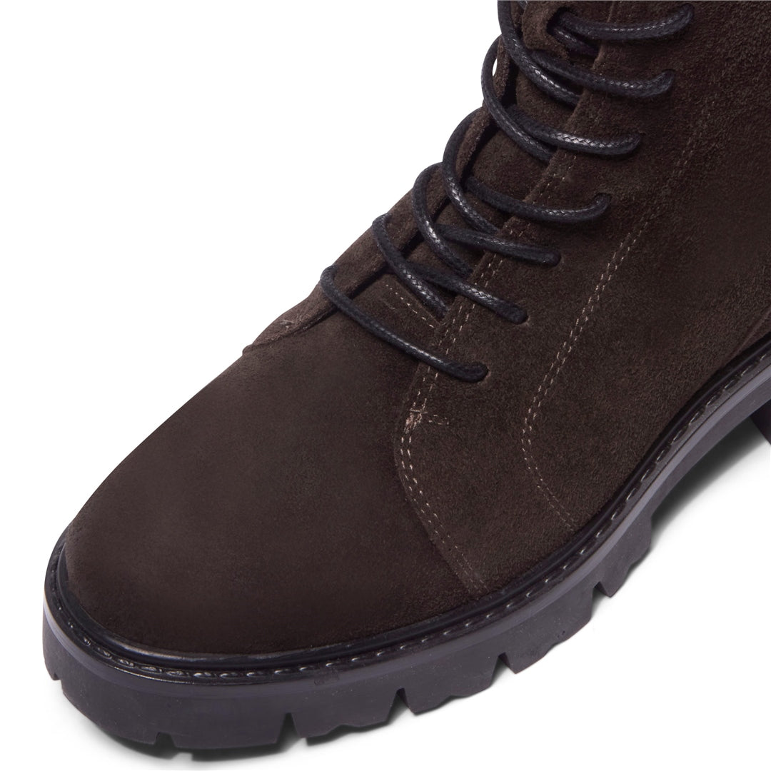 Caminetto Brown Suede Ankle Boots