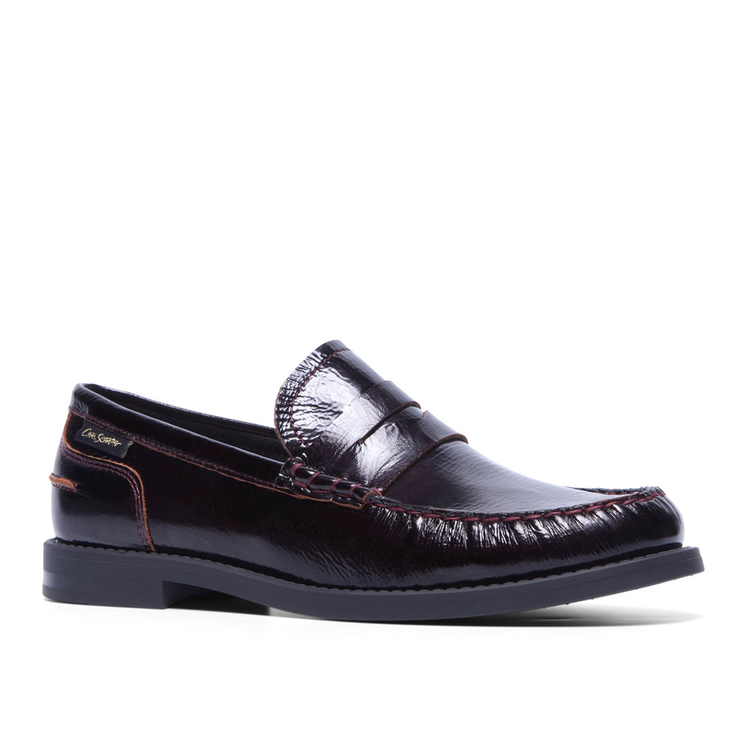 Centesimi Bordo Patent Leather Loafers