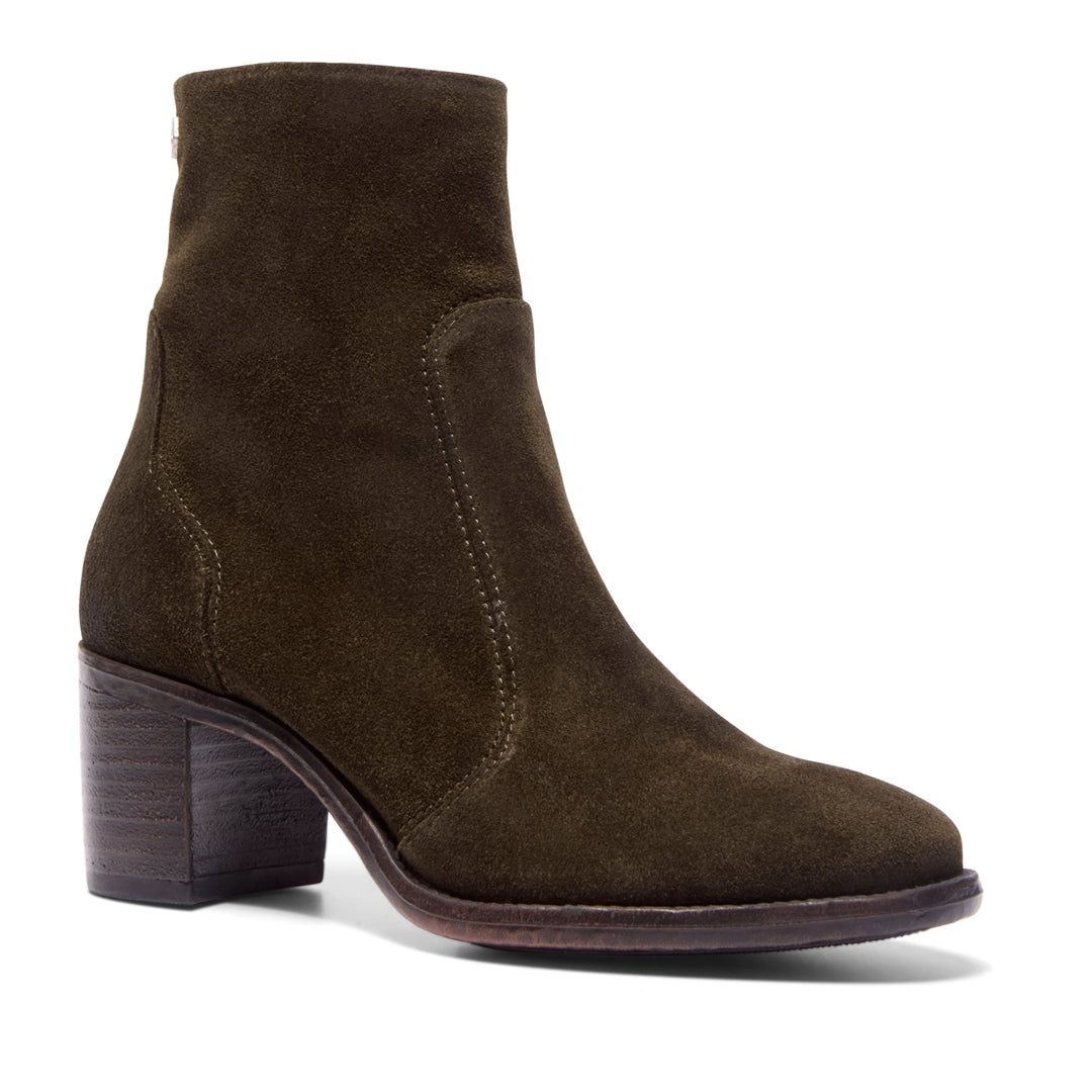 Disagio Green Suede Ankle Boots