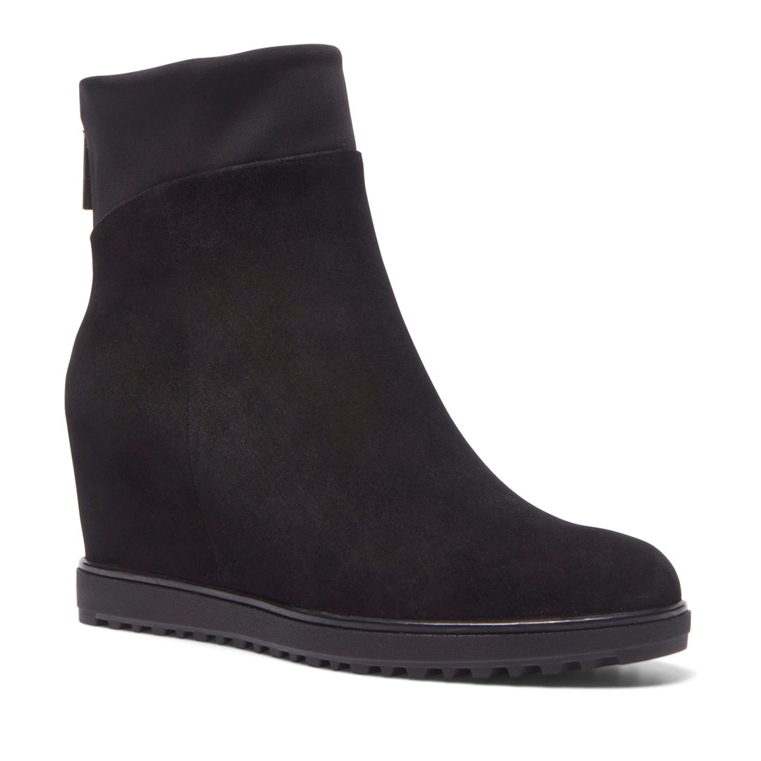 Fiasco Black Suede Ankle Boots