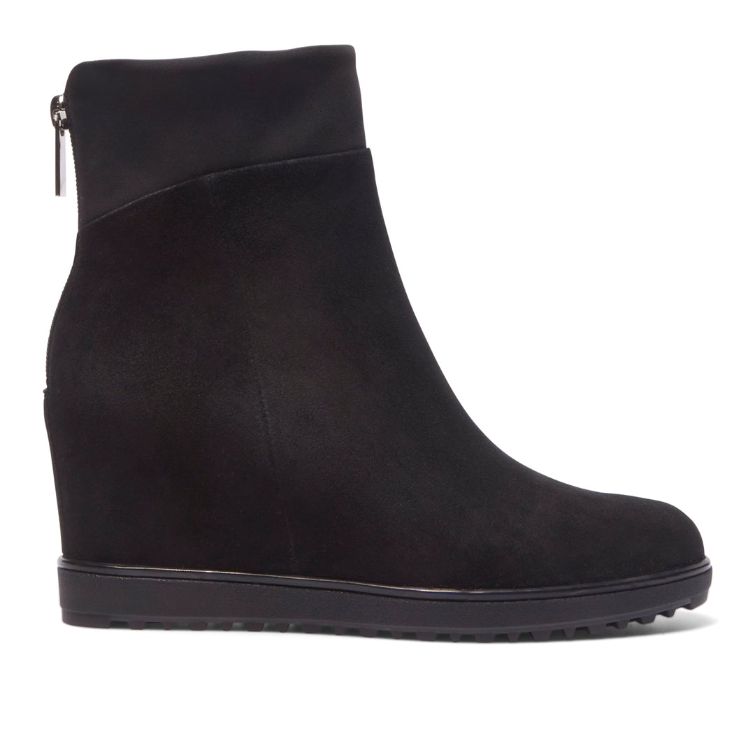 Fiasco Black Suede Ankle Boots