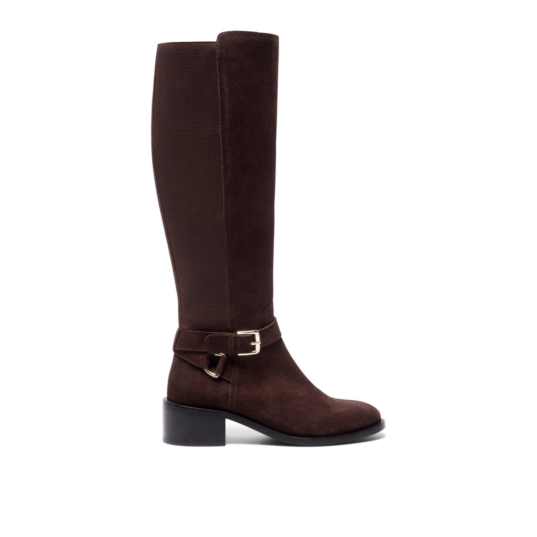 Iverna Brown Suede Boots