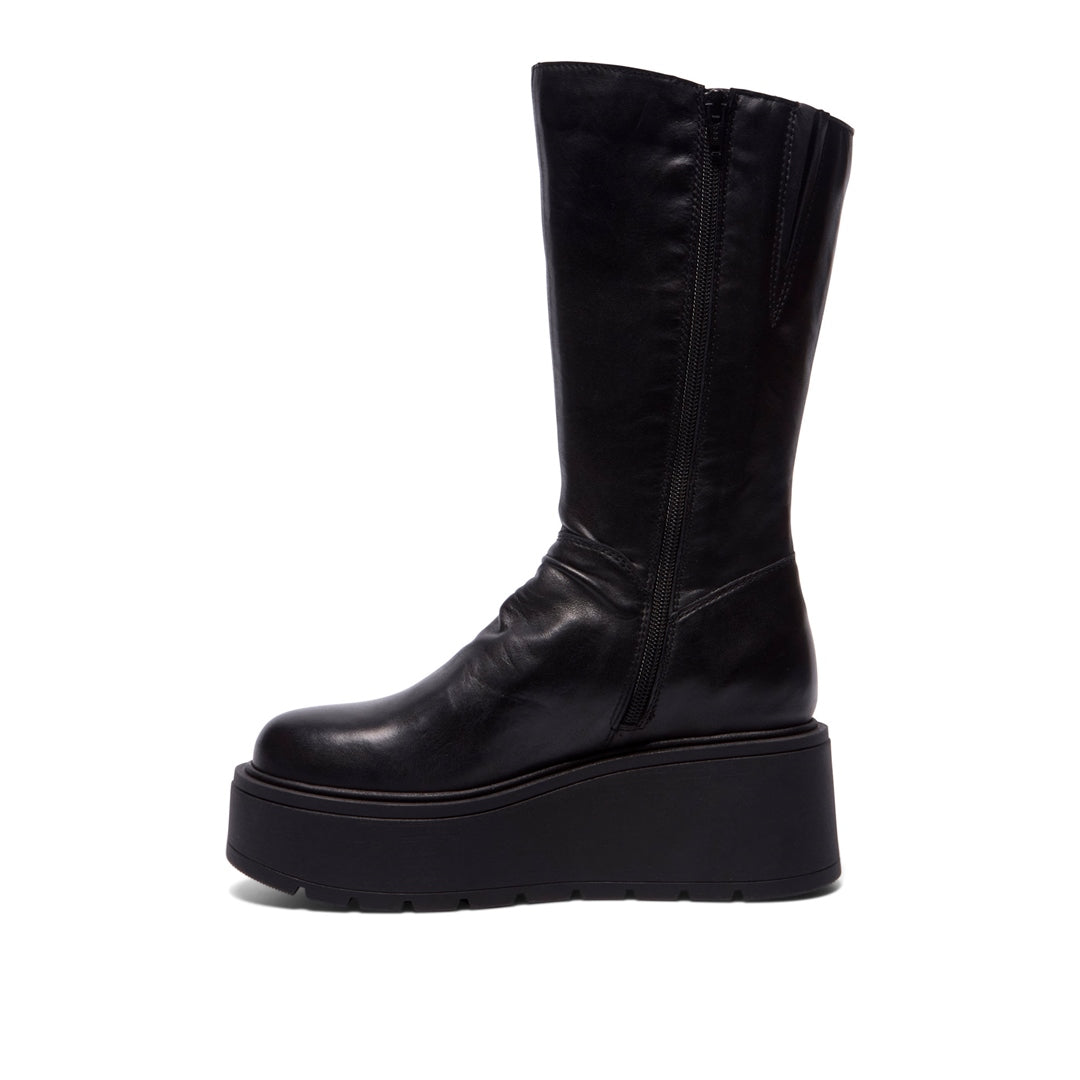 Lorenzetti Black Leather Ankle Boots