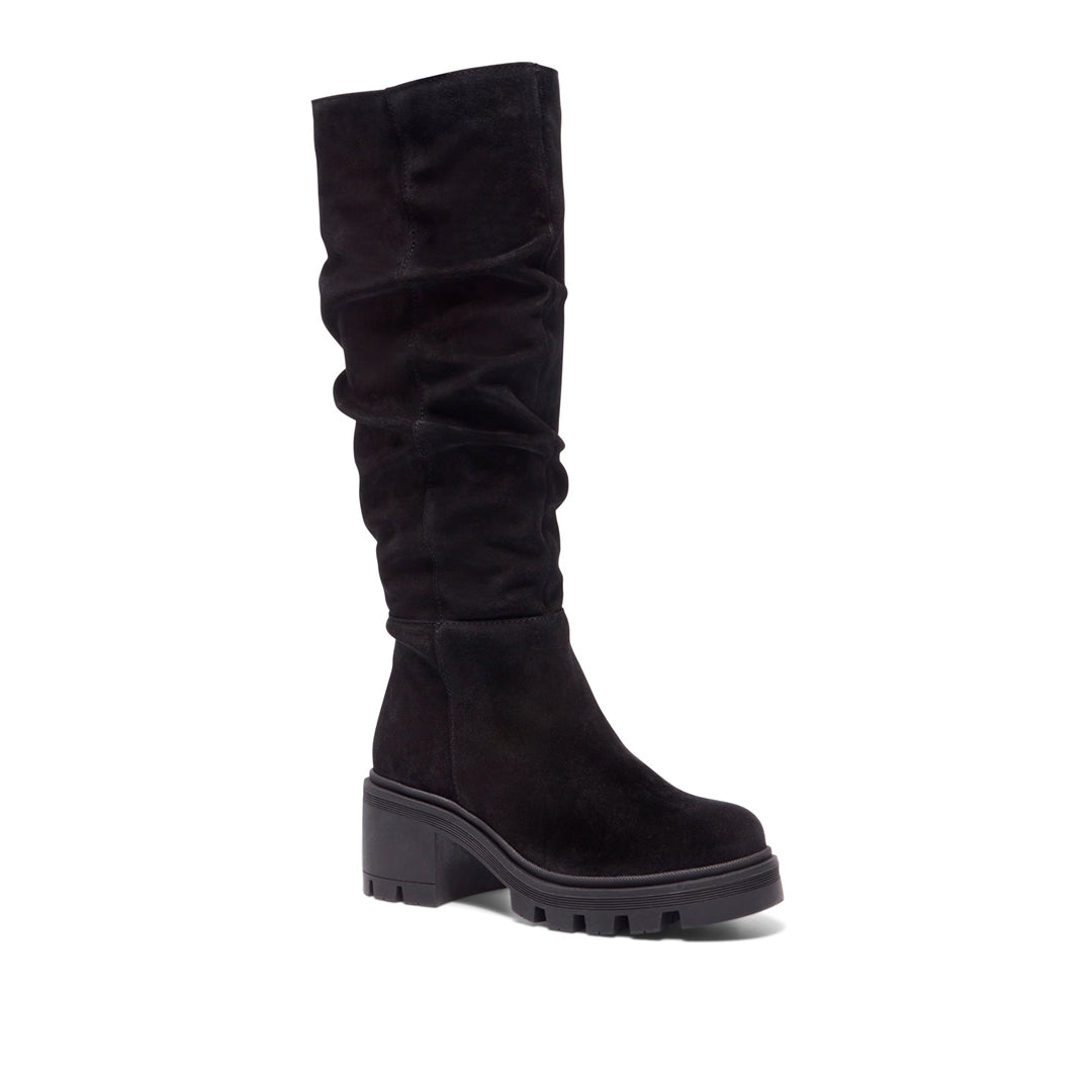 Prima Black Suede Boots