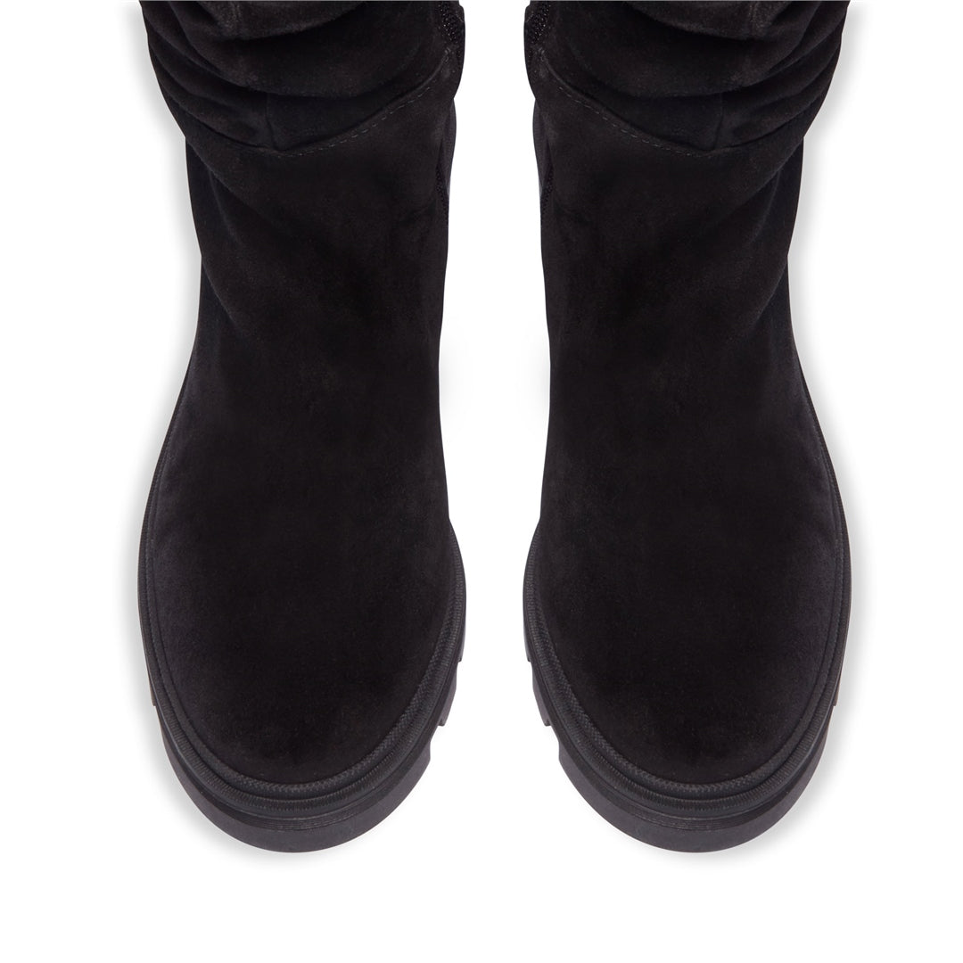 Prima Black Suede Boots