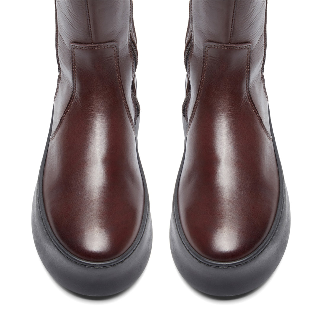 Scultura Brown Leather Boots