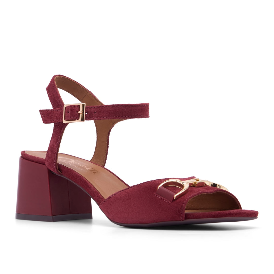 Bellissimo Bordo Suede Sandals