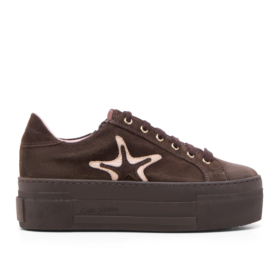 Kautustar Brown Suede Trainers