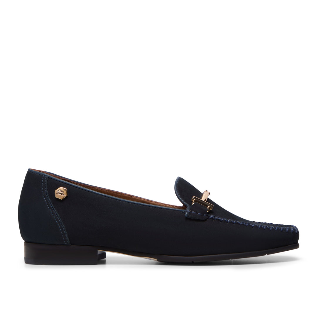 Nettuno Navy Nubuck Loafers