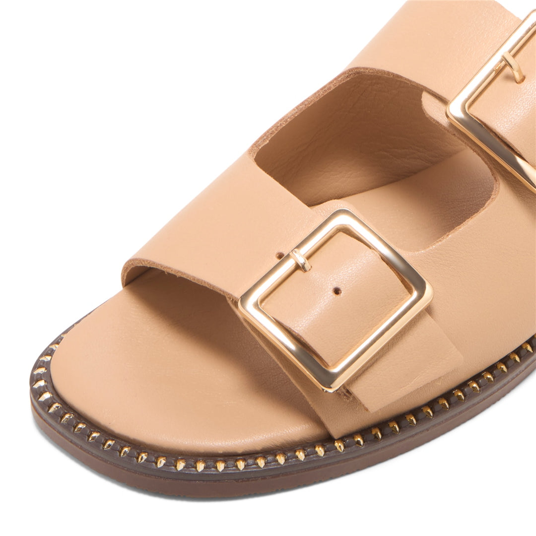 Otarnia Beige Suede Sandals