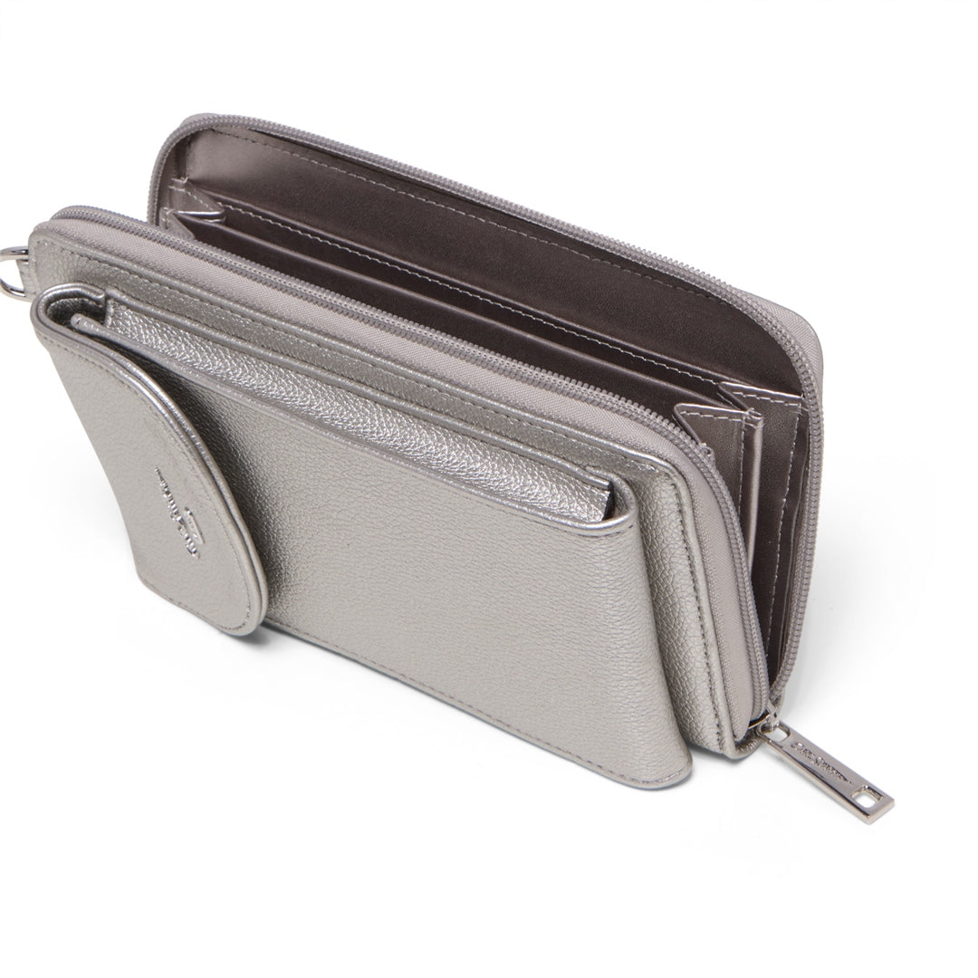 Corsini Pewter Handbag