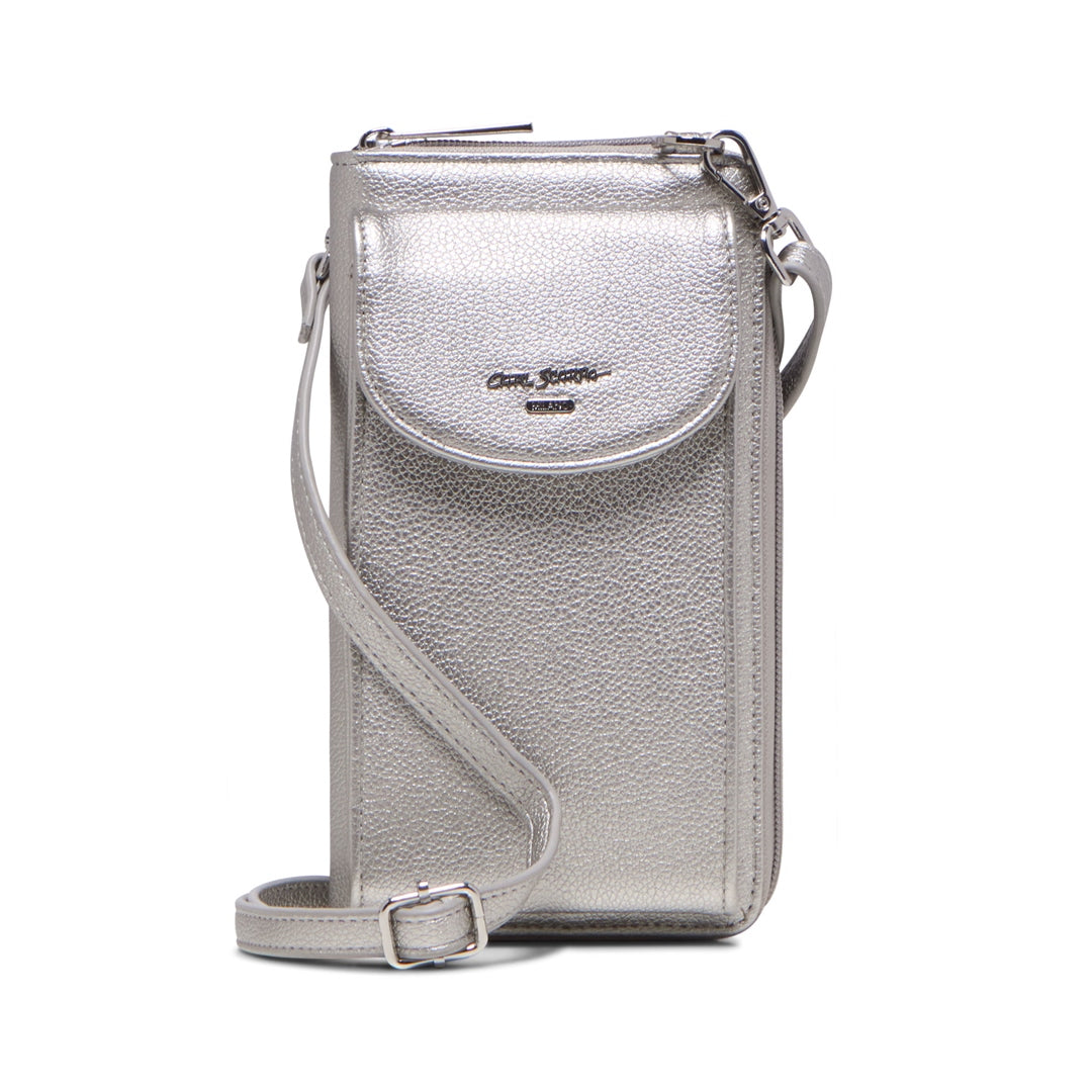 Corsini Pewter Handbag