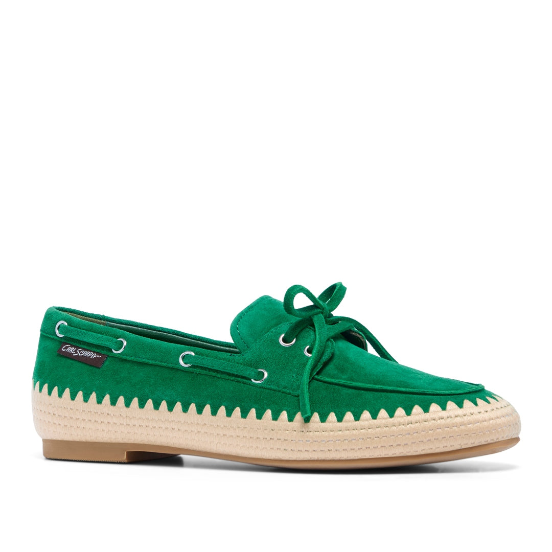 Elodie Green Loafers
