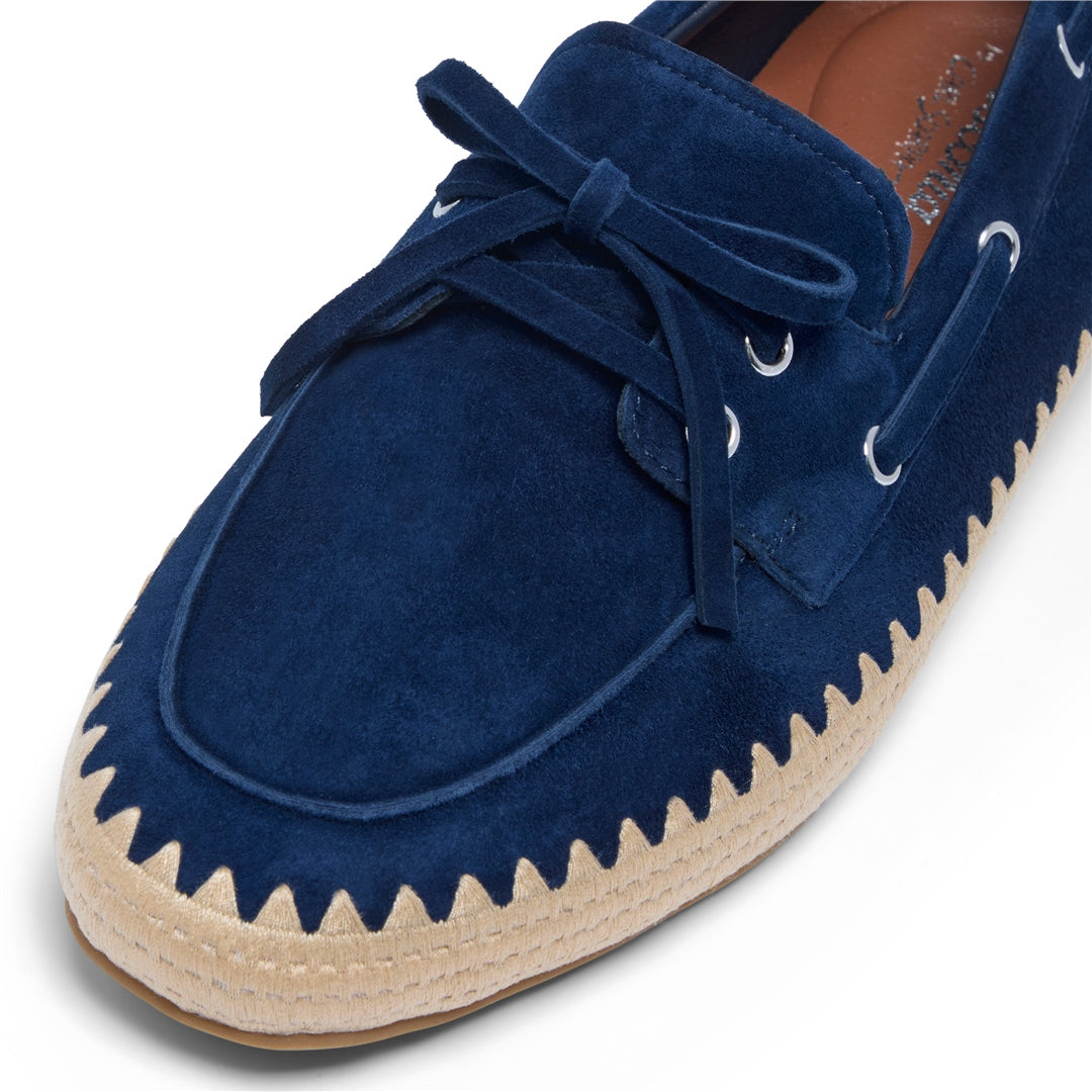 Elodie Navy Loafers