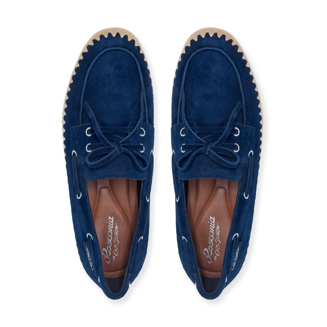 Elodie Navy Loafers