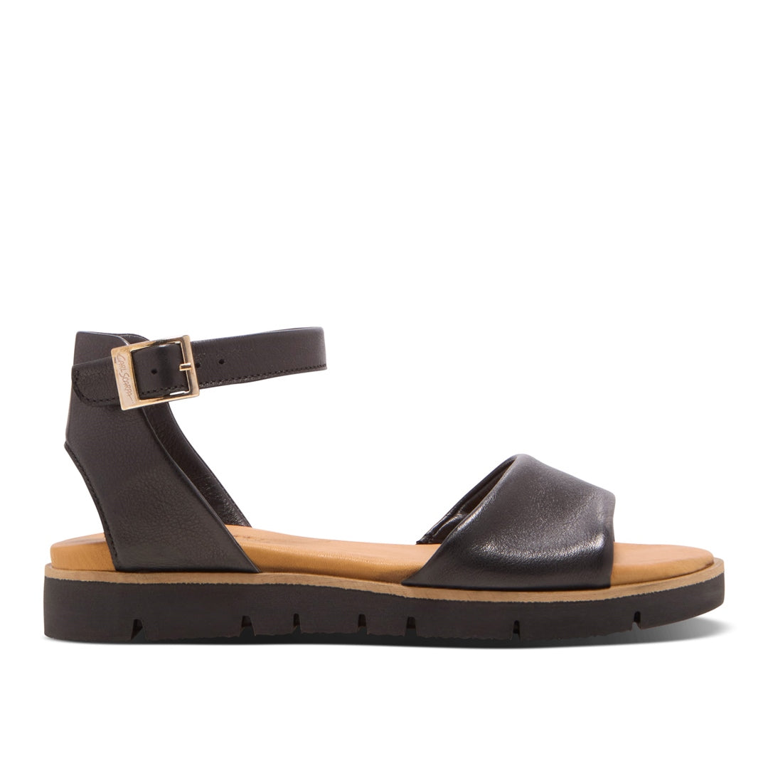 Melara Black Sandals