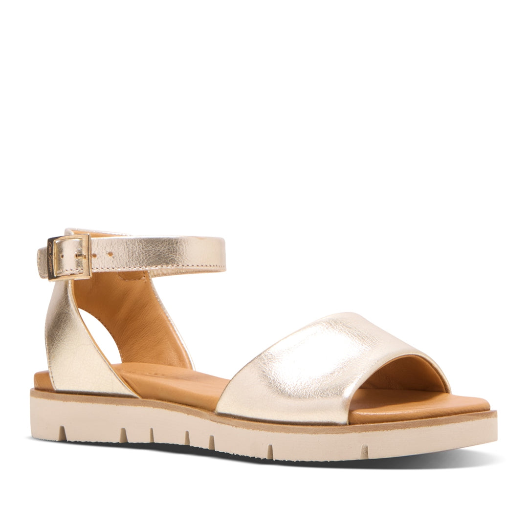 Melara Gold Sandals