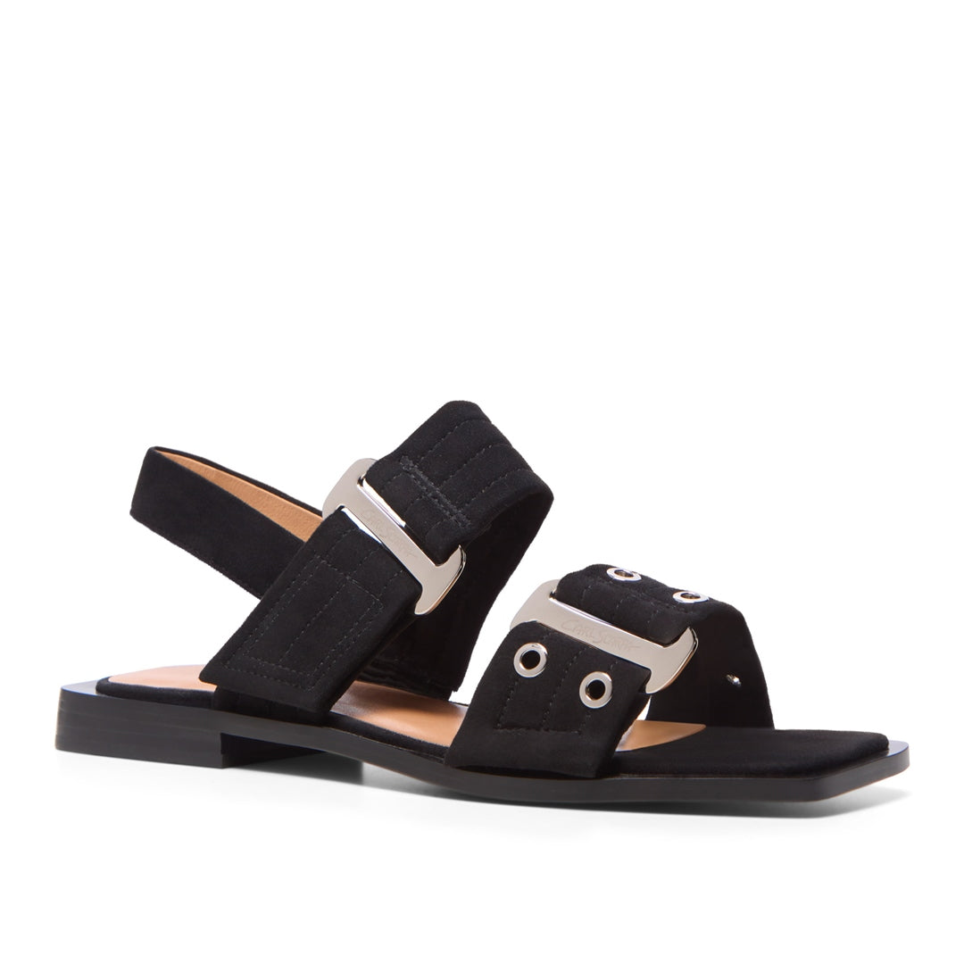 Poema Black Sandals